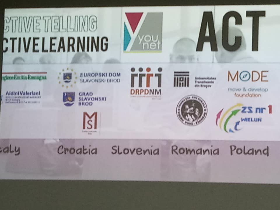 Projekt: "Active telling, active learning"
