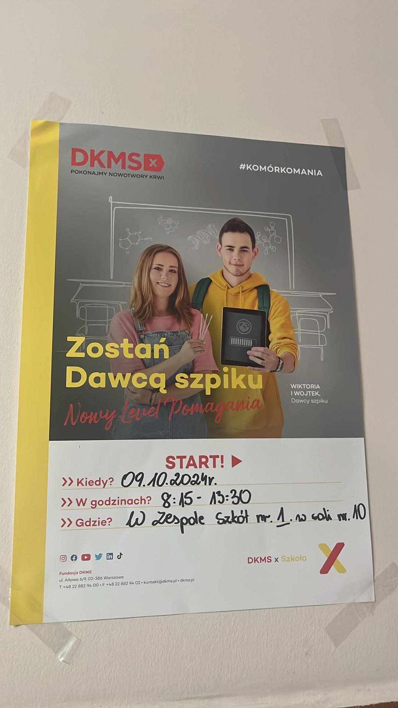 Rejestracja dawców DKMS